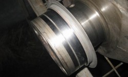 Посадочное место сальника после восстановления